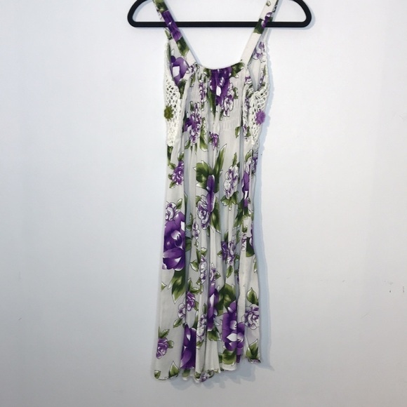 Floral knit handmade dress - Picture 6 of 9